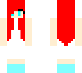 red girl (snow dress)