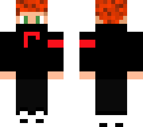 black & red