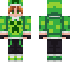 creeper hoodie trailer skin