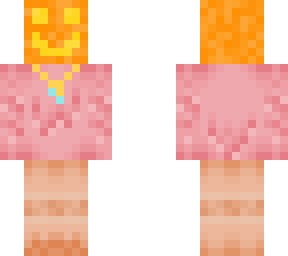 flamingo with pumpkin for halloween