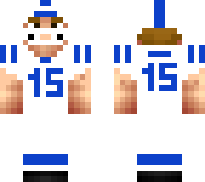 indianapolis colts white uniform (combo 1)