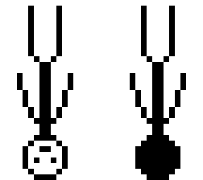 upside down stickman