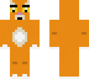 bald orange cat