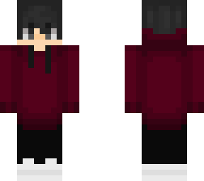 red hoodie boy