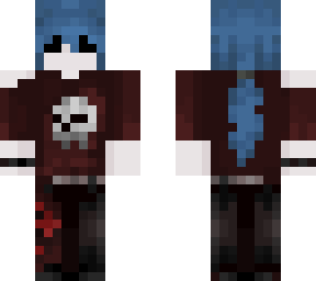 red skull outfit male ver