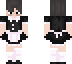 bro in a maid outfit