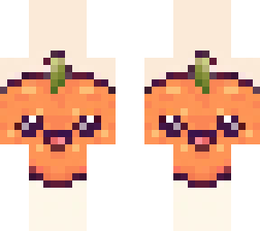 cute pumpkin pixel art