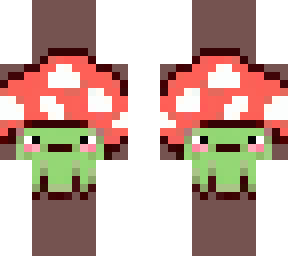 frog with mushroom hat