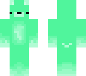 green ish bear guy