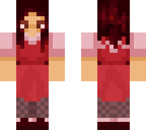 pink dress