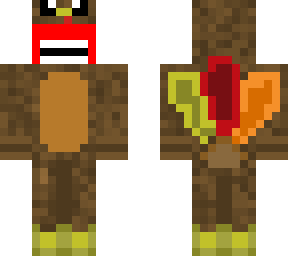 pivitalscorer's thanksgiving skin but edited to have my character in it.