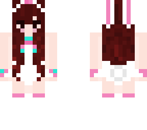somy bunny white boots