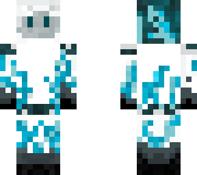 blue flames