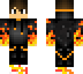 cool guy wearing fire nikey kicks