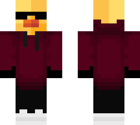duck red hoodie