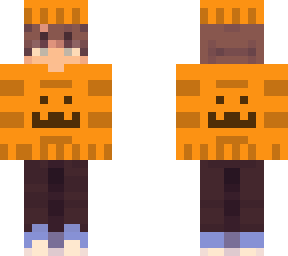 julixs_yt halloween pumpkin skin