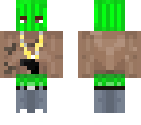 lime thug | Minecraft Skin