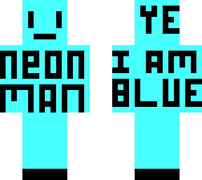 neon man