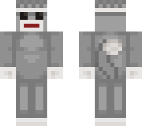 sock monkey man