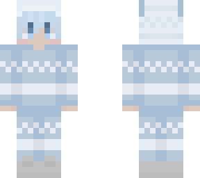 a pastel blue christmas