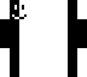 black side white side smile