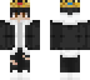 cool boy with crown