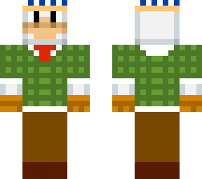 duck with vest