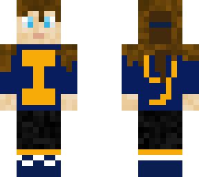 illini soccer player (girl)