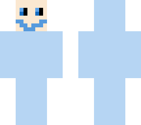 minecraft blue man???