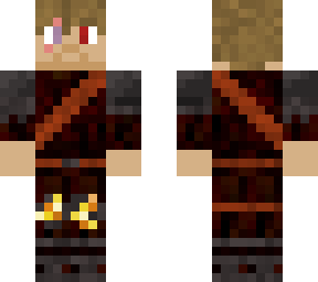 netherite knight (mostly armorless and small beard)