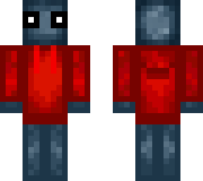 red hoodie squid