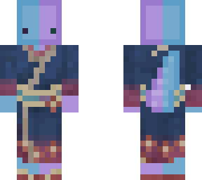 axolotl in kimono