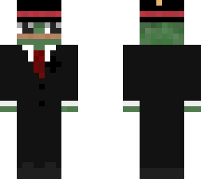 frog in suit