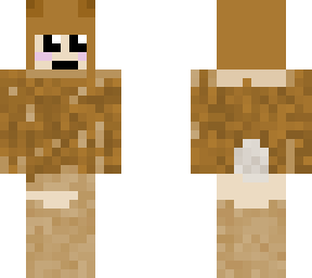 girl in bear costume