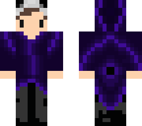 panda with purple robe