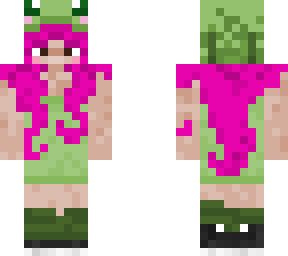 pink haired frog girlll