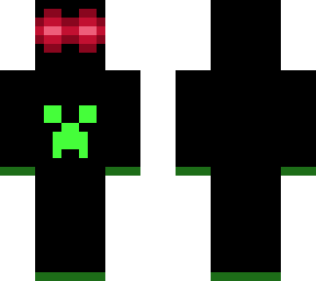 plain black with creeper