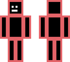 red black man....