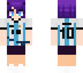 GirlOfNox Argentina | Minecraft Skin
