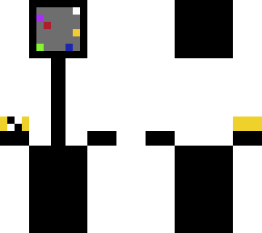 glitched tv man