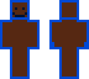 me + skin + blue trim