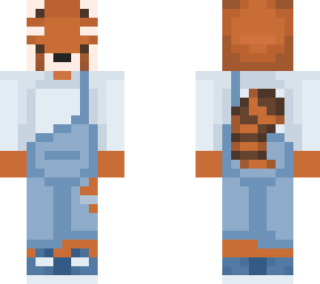 red panda overalls