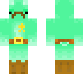 cowboy green ish bear guy
