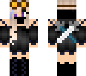 lavender64-assassin outfit (purple eyes)