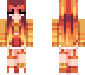 orange & red