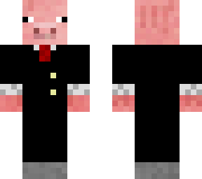 pig in suit