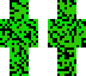 super crazy green dude