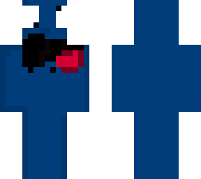 blue dude screaming