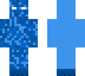 blue glitched herobrine
