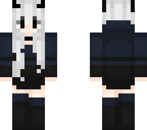 minecraft skin fairy with horns girl number 2